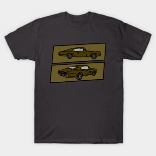 classic muscle car vintage illustration T-Shirt